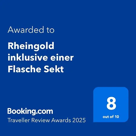 Appartement Rheingold Inklusive Einer Flasche Sekt