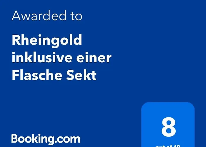 Apartmán Rheingold Inklusive Einer Flasche Sekt